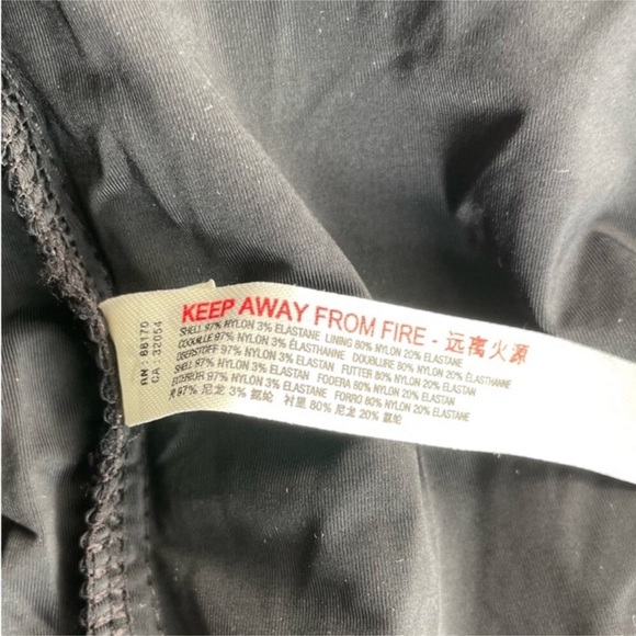 Free people] Black Jacquard Lace Body con Halter neck Back open Dress - Picture 8 of 9